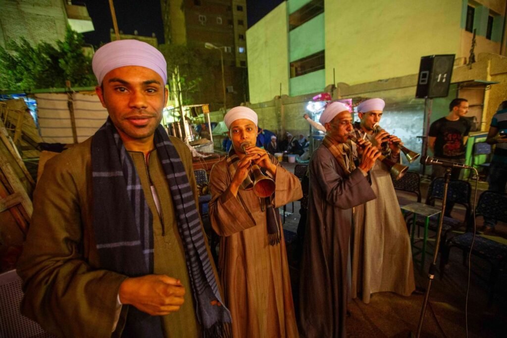 Traditional Musicians Performing at Mawlid al-Sayyida Zaynab 2017