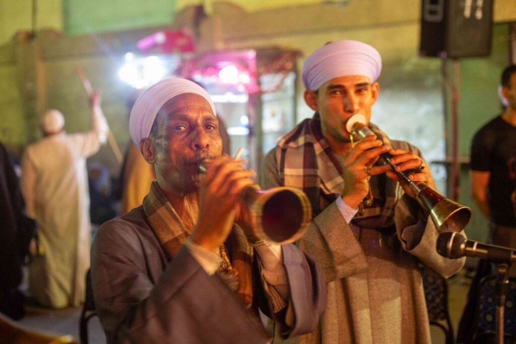 Traditional Musicians Performing at Mawlid al-Sayyida Zaynab 2017