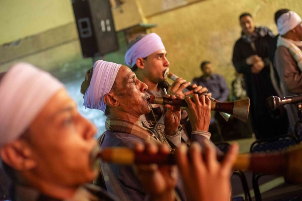 Traditional Musicians Performing at Mawlid al-Sayyida Zaynab 2017