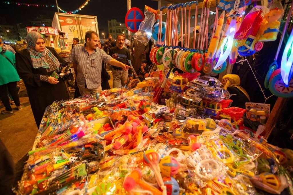 Street Vendors at Al-Sayyida Zainab Mawlid – Cairo