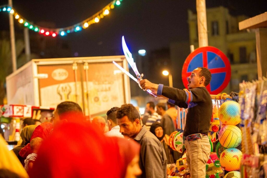 Street Vendors at Al-Sayyida Zainab Mawlid – Cairo