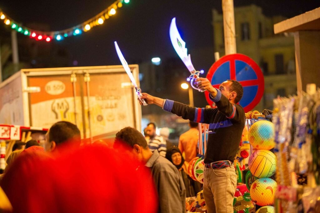 Street Vendors at Al-Sayyida Zainab Mawlid – Cairo