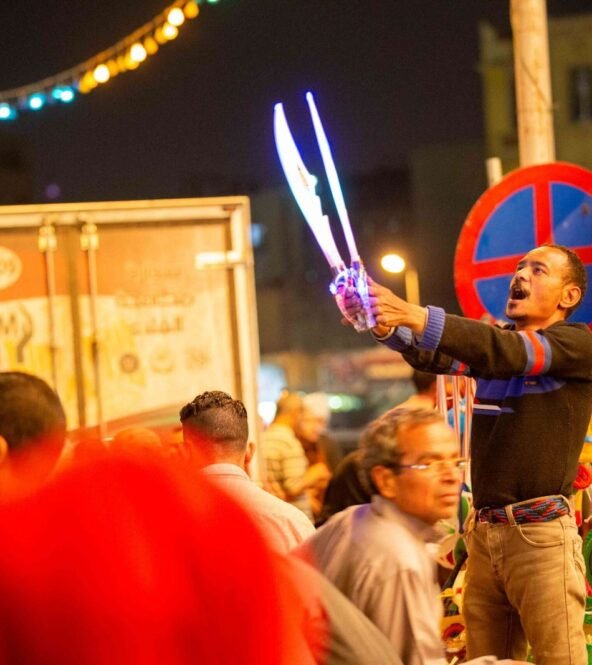 Street Vendors at Al-Sayyida Zainab Mawlid – Cairo