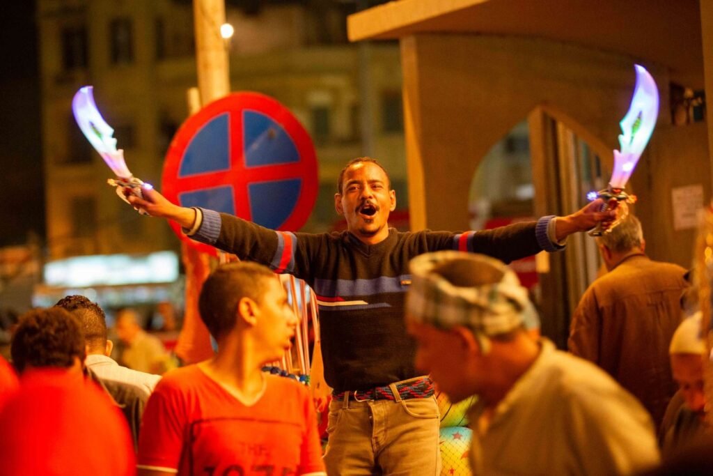 Street Vendors at Al-Sayyida Zainab Mawlid – Cairo