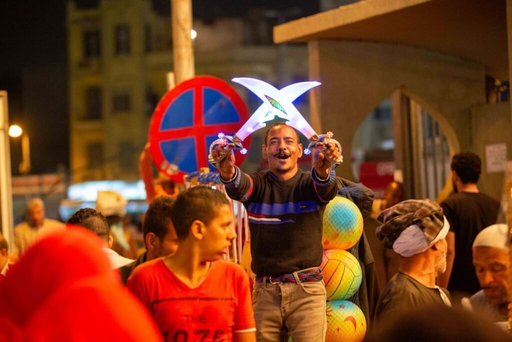Street Vendors at Al-Sayyida Zainab Mawlid – Cairo