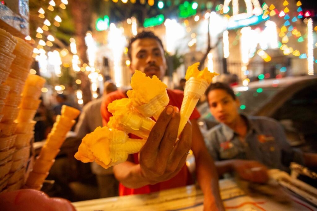 Street Vendors at Al-Sayyida Zainab Mawlid – Cairo
