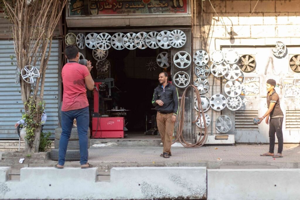Sudan Street During Metro Construction Closure – Cairo 2017 2