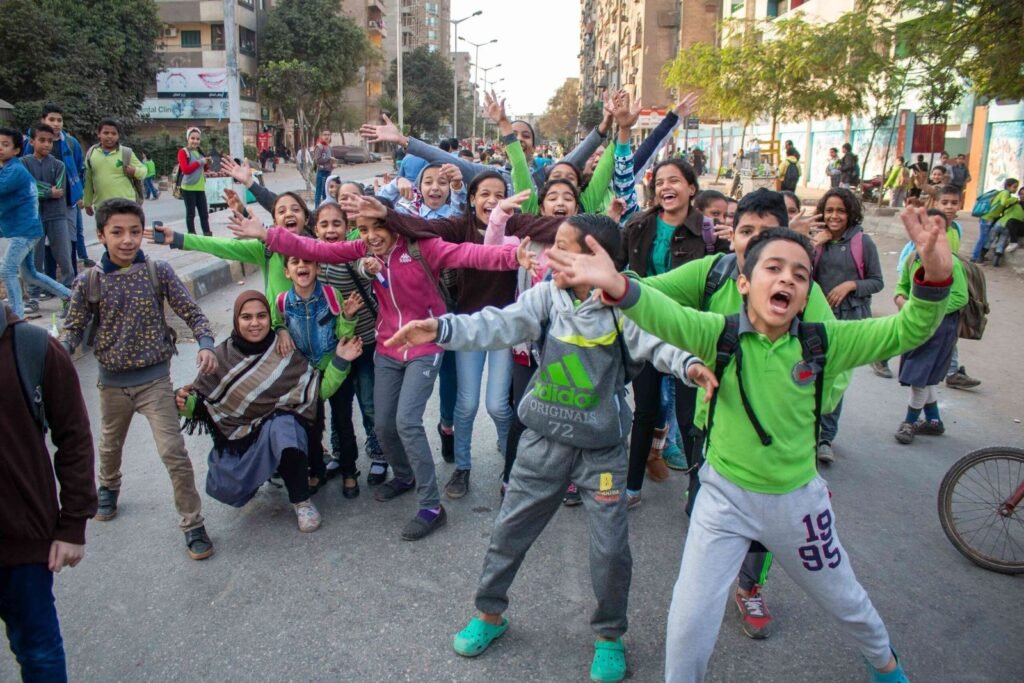 Children’s Joy in Sudan Street – Cairo 2017