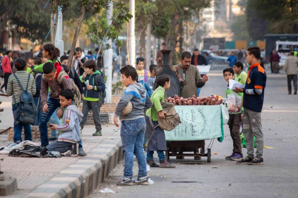Sweet Potato Vendor – Sudan Street, Cairo 2017