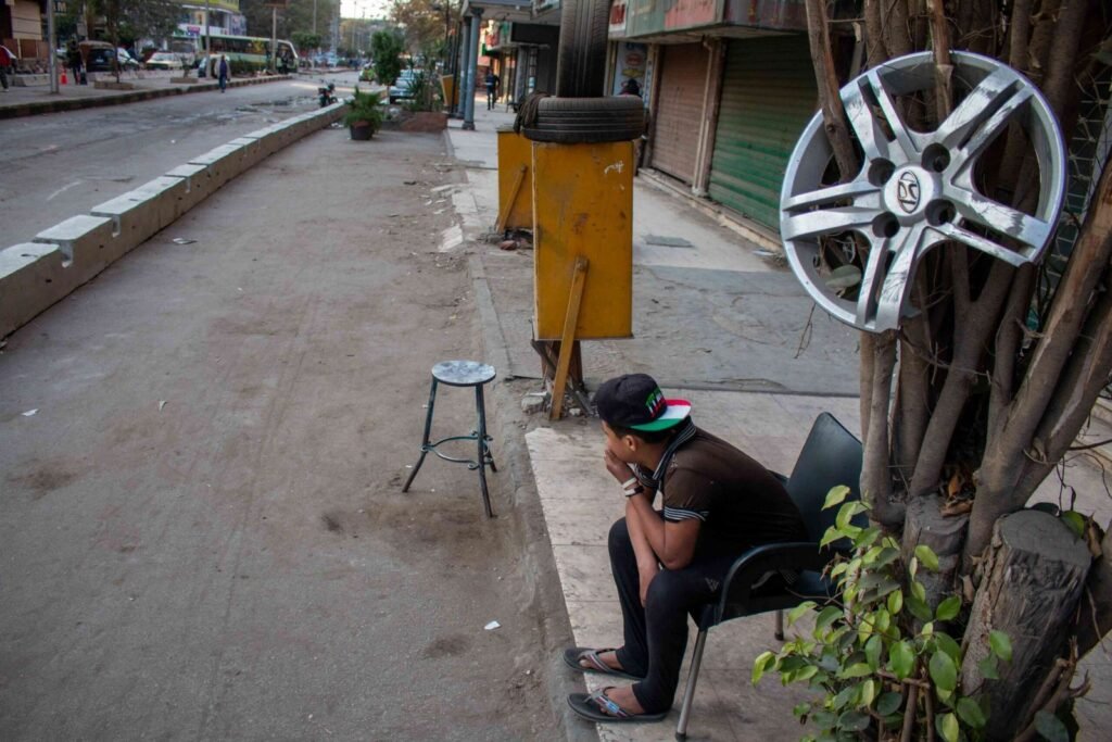 Sudan Street During Metro Construction Closure – Cairo 2017 4