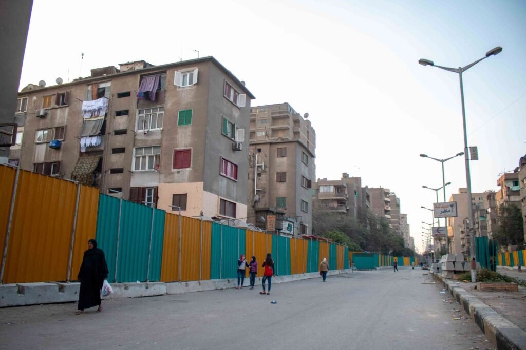 Scenes from Sudan Street During Metro Construction – Cairo 2017 – 2