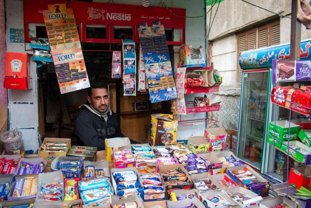 Street Kiosk on Sudan Street – Cairo 2017 -5