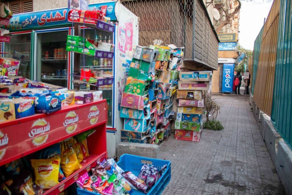 Street Kiosk on Sudan Street – Cairo 2017
