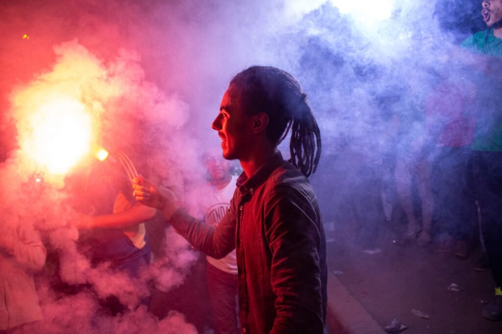 Egypt – World Cup Street Celebration – Mohandessin, 2017