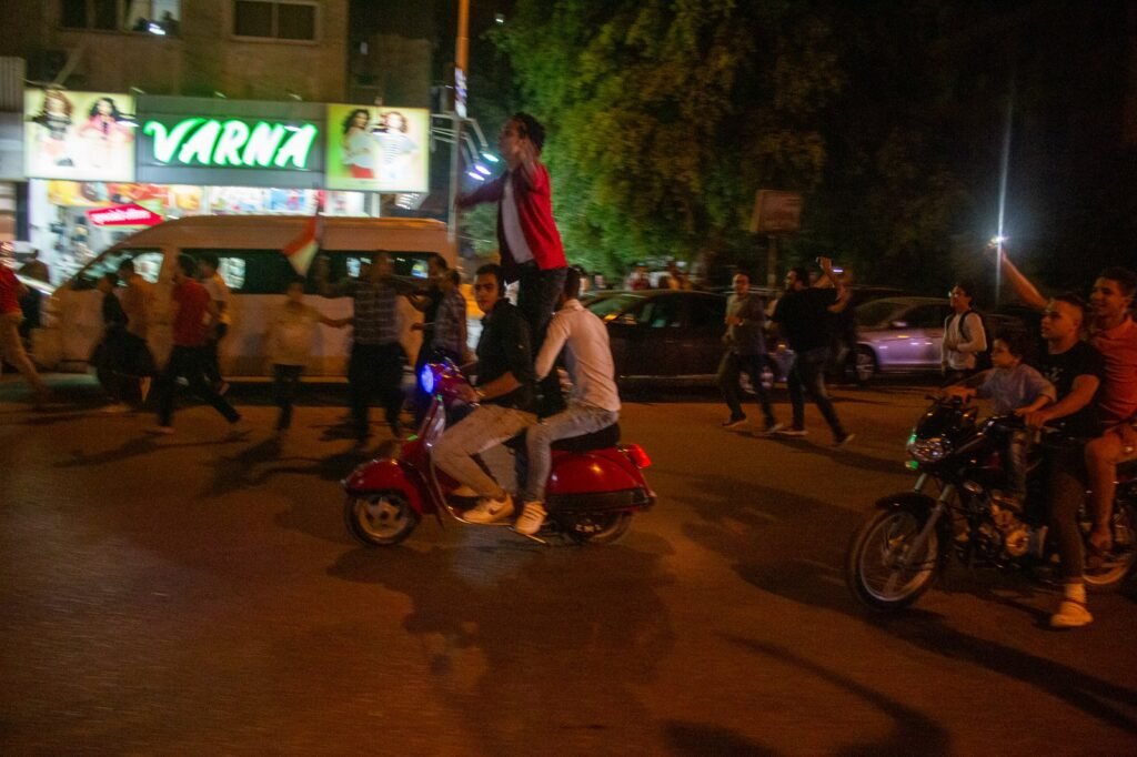 Egypt’s World Cup Celebration – Mohandessin, 2017