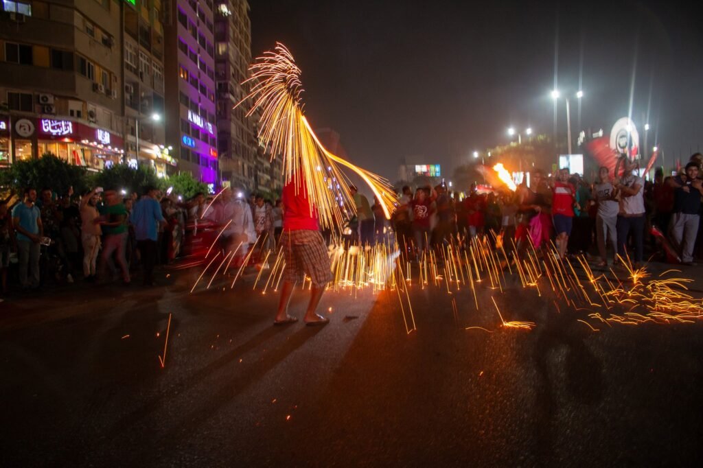 Egypt’s World Cup Celebration – Mohandessin, 2017