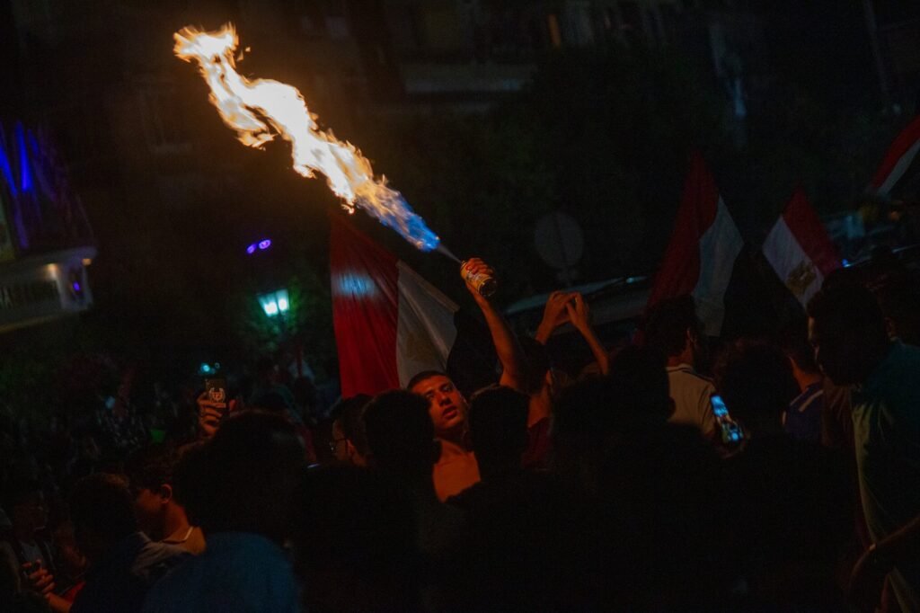 Egypt’s World Cup Celebration – Mohandessin, 2017