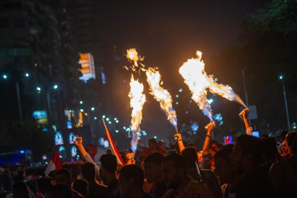 Egypt’s World Cup Celebration – Mohandessin, 2017