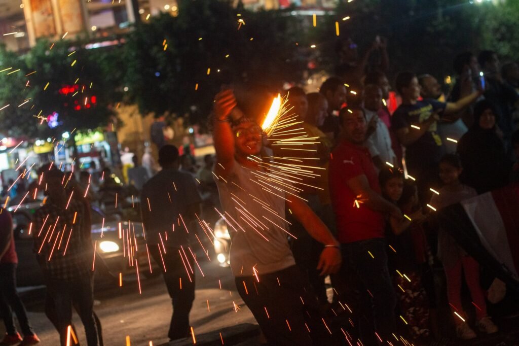 Egypt’s World Cup Celebration – Mohandessin, 2017