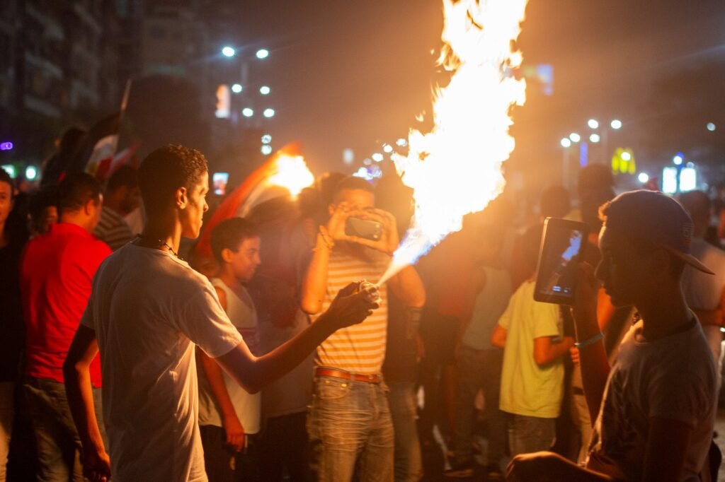 Egypt’s World Cup Celebration – Mohandessin, 2017