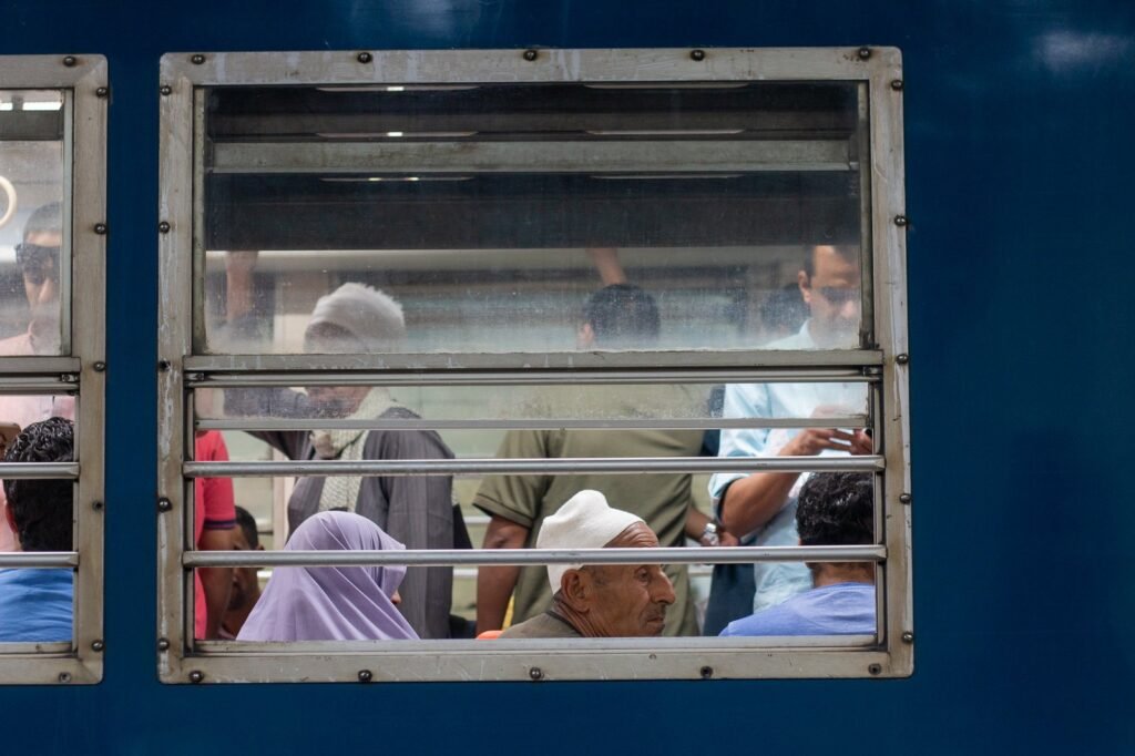Metro Passengers – Cairo Winter 2017