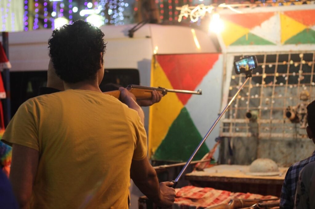 Shooting Game at Al-Hussein Mawlid – Cairo, Egypt 2