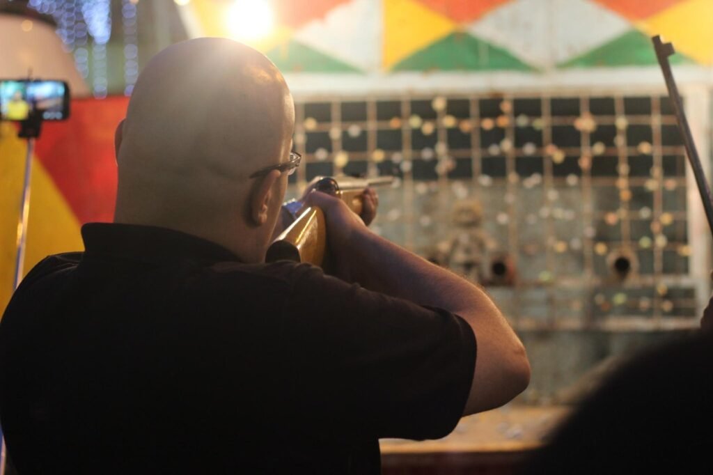 Shooting Game at Al-Hussein Mawlid – Cairo, Egypt