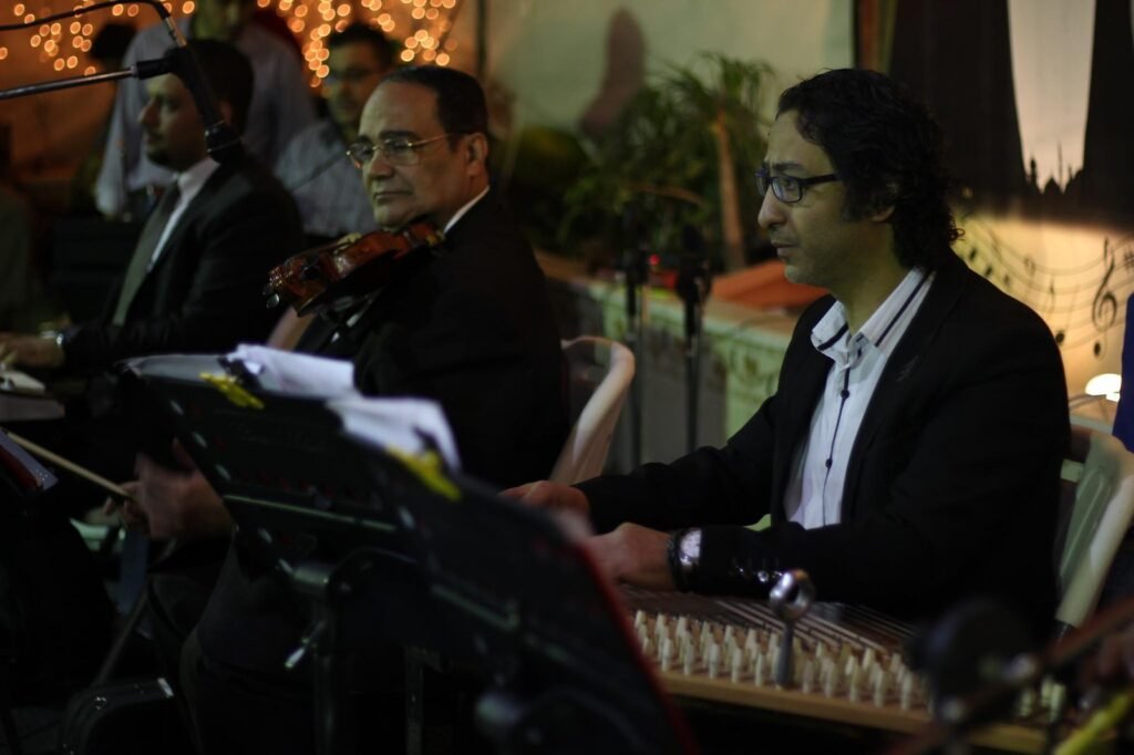 Live Musical Band Performing in a Ramadan Tent – Cairo, Egypt