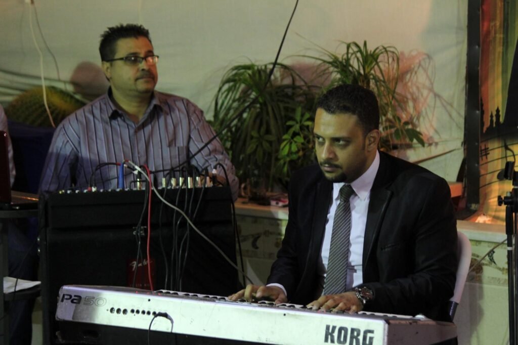 Live Musical Band Performing in a Ramadan Tent – Cairo, Egypt