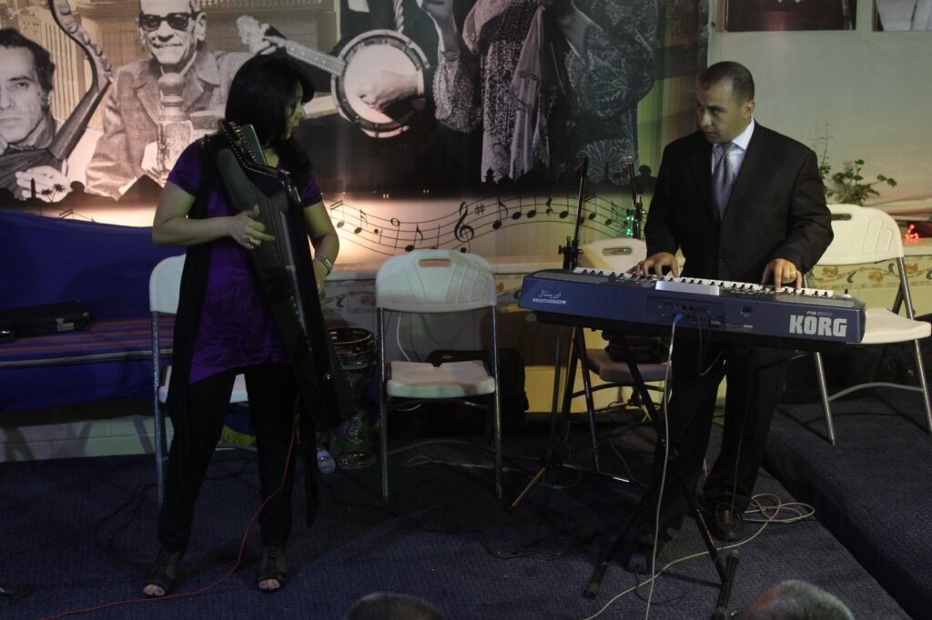 Live Musical Band Performing in a Ramadan Tent – Cairo, Egypt