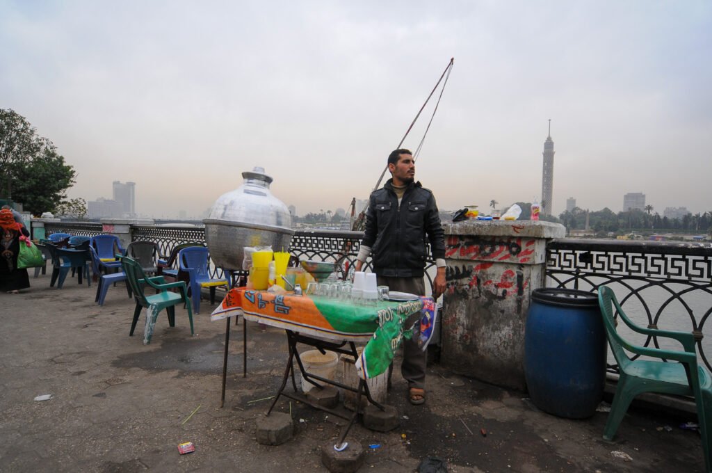 Hummus Al-Sham Vendor on the Seaside Corniche