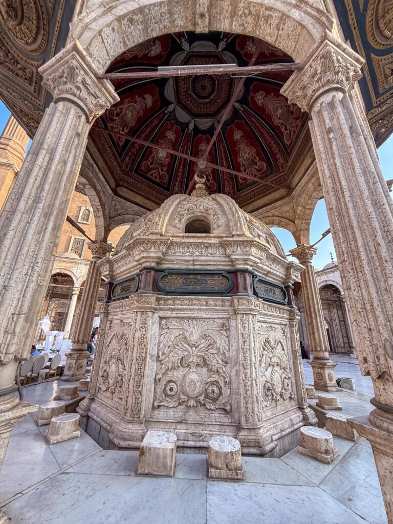 Courtyard Serenity at Mohamed Ali Mosque – 2